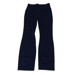 Jockey Performance Crop Legging Women Size S 360 High Rise Stretch Navy Blue NEW